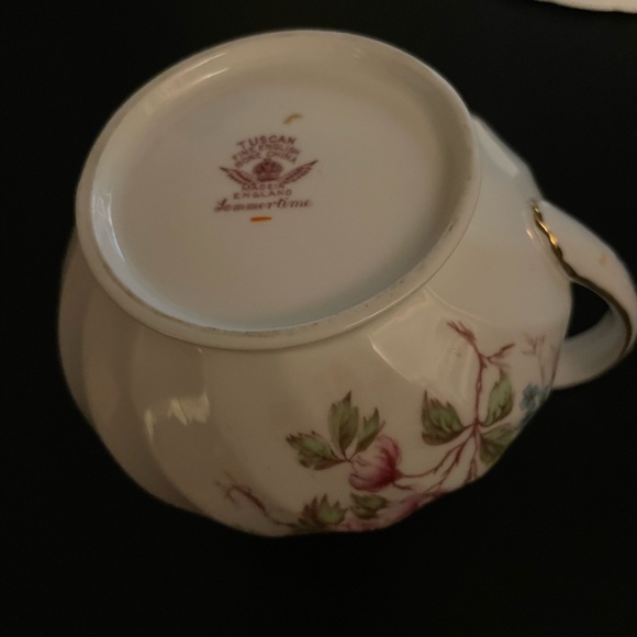 Tuscan Fine English bone China Gravy Boat and Plate - Picture 4 of 8